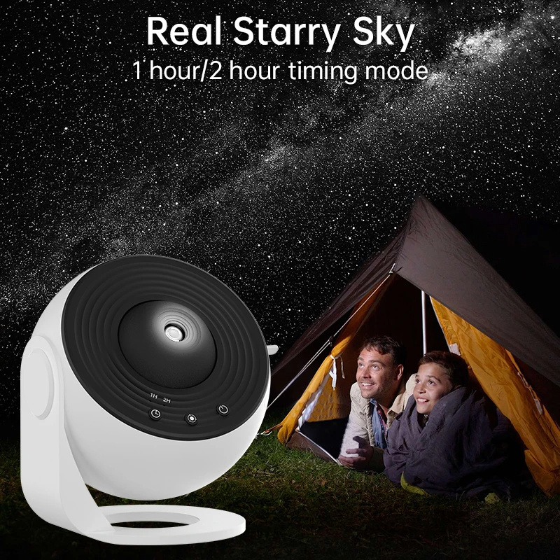 Galaxy Star Projector with Interchangeable Projection Discs